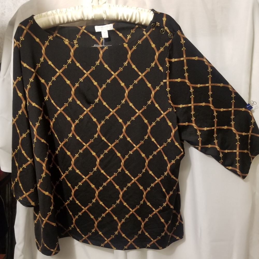 Charter Club Woman Polished Knit Shirt